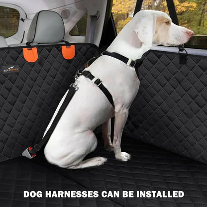 Hard Bottom Back Seat Extender + (FREE Dog Bed)