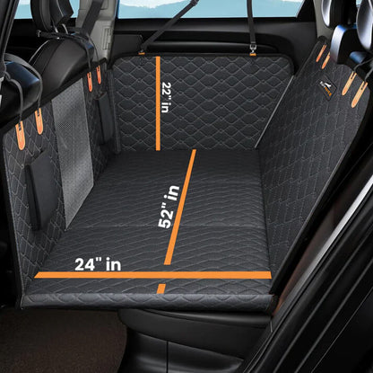 Hard Bottom Back Seat Extender + (FREE Dog Bed)